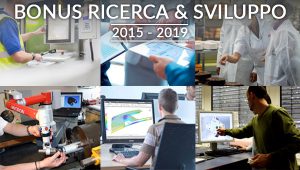 Bonus del 50% per ricerca e sviluppo per investimenti su tutto l’anno 2017: innovazione di prodotto e innovazione di processo