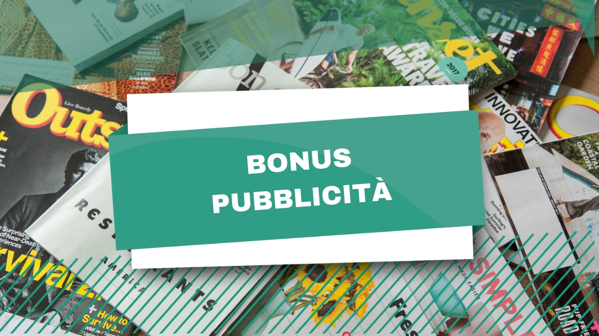 bonus pubblicità