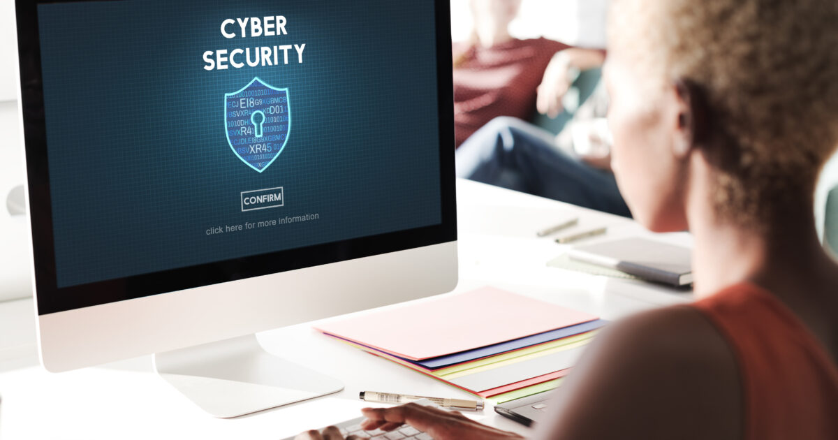 cyber security protection firewall interface concept